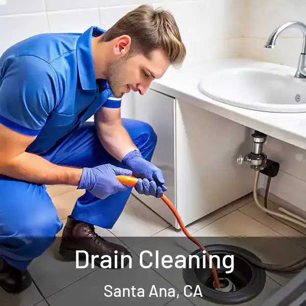  Drain Cleaning Santa Ana, CA