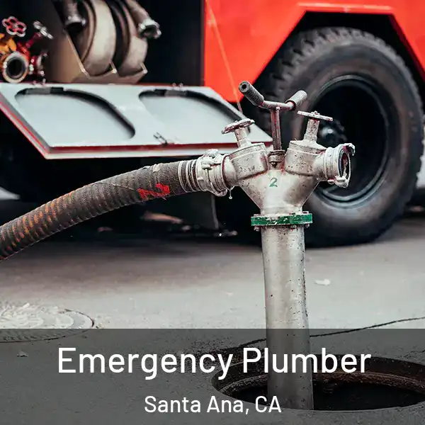  Emergency Plumber Santa Ana, CA