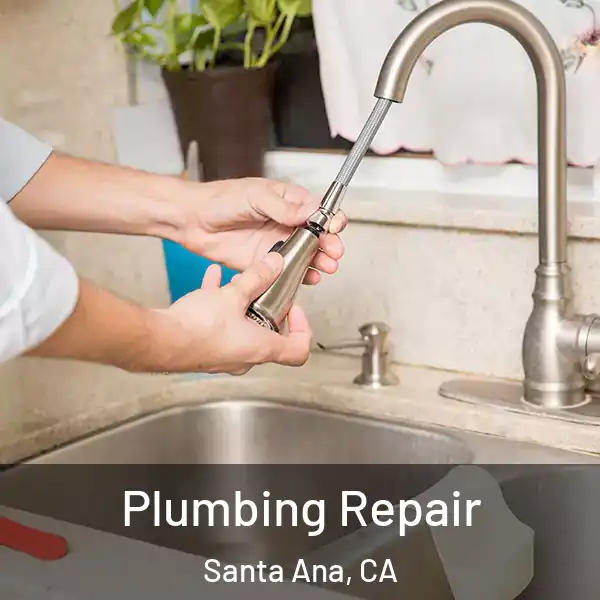  Plumbing Repair Santa Ana, CA