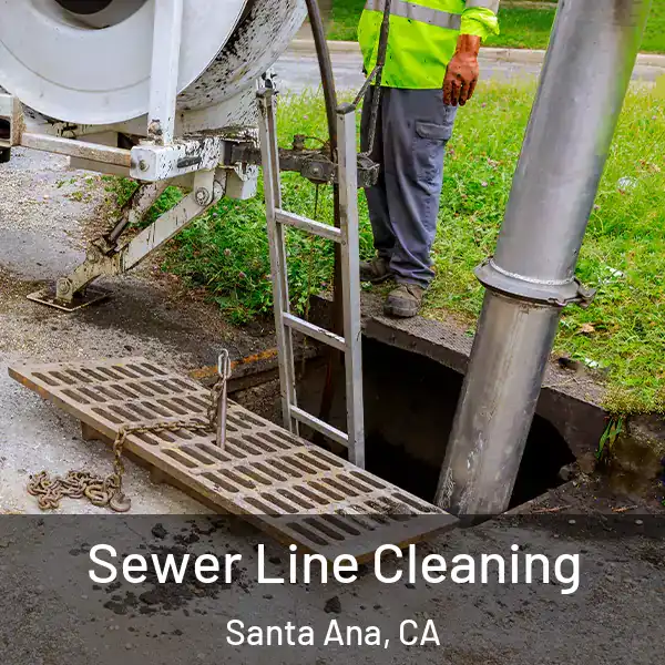  Sewer Line Cleaning Santa Ana, CA