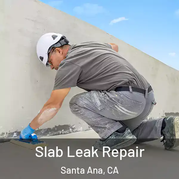  Slab Leak Repair Santa Ana, CA