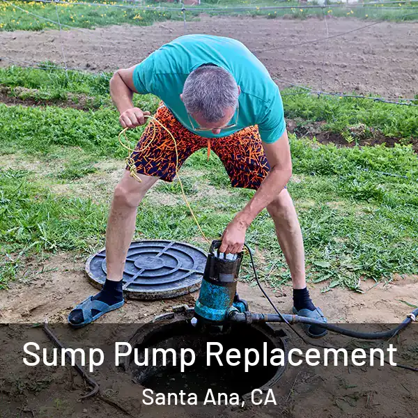  Sump Pump Replacement Santa Ana, CA