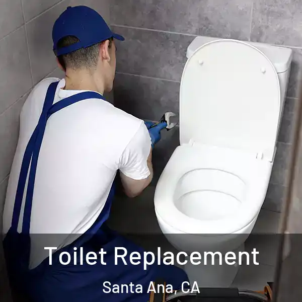  Toilet Replacement Santa Ana, CA