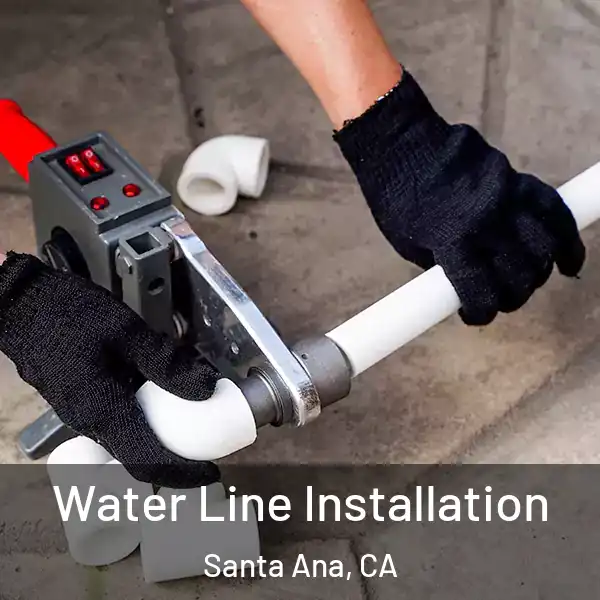  Water Line Installation Santa Ana, CA