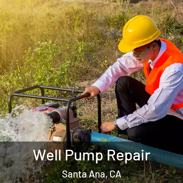  Well Pump Repair Santa Ana, CA