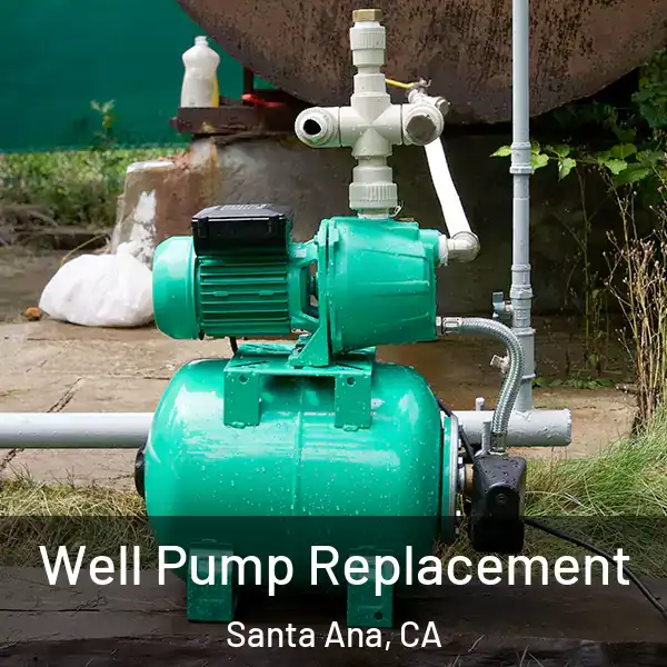  Well Pump Replacement Santa Ana, CA
